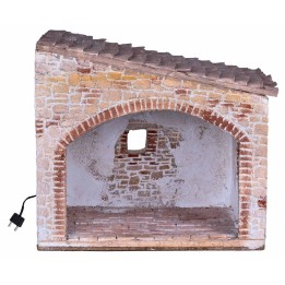 Ruina iluminada cm 24x18x21.5 h