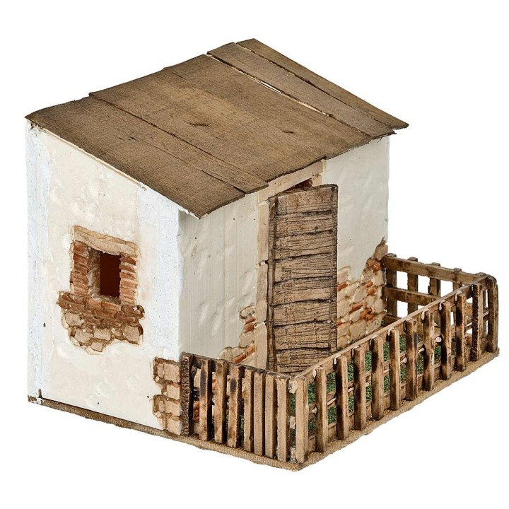 Ovile con recinzione cm 19.5x16x14.5 h
