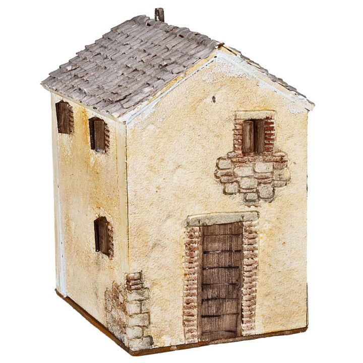 Rustic house 17x20x27 cm h