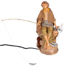 Moving fisherman 30 cm Fontanini