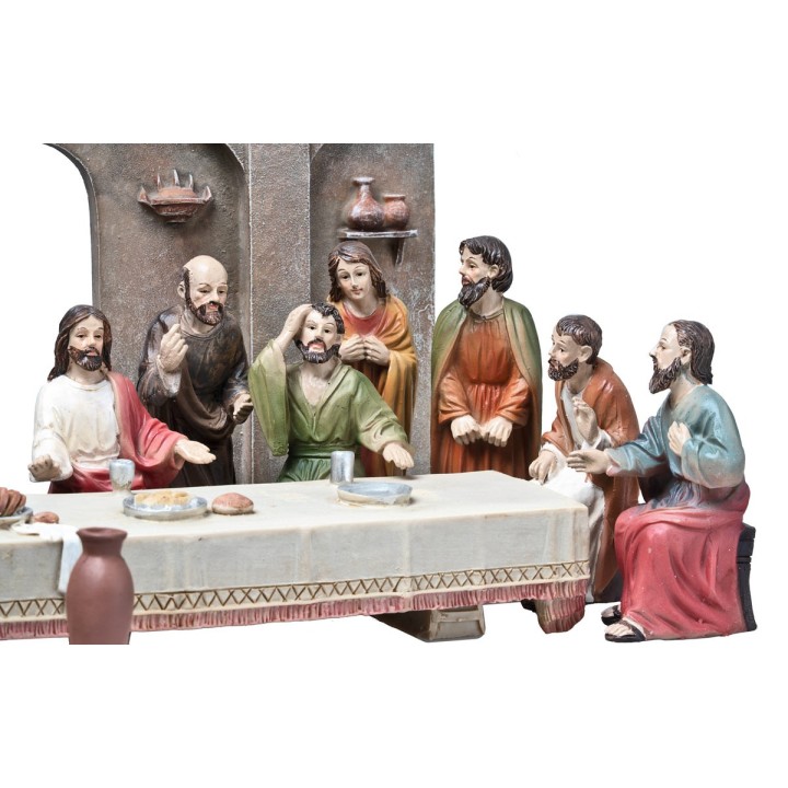 Ultima cena 10 cm in resina statue pasquali