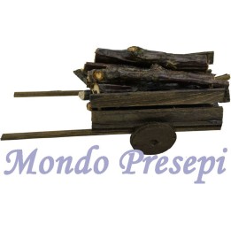 Carro cm 13,5 con legna