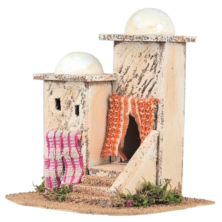 Group of Arab houses cm 16x13.5x18 h