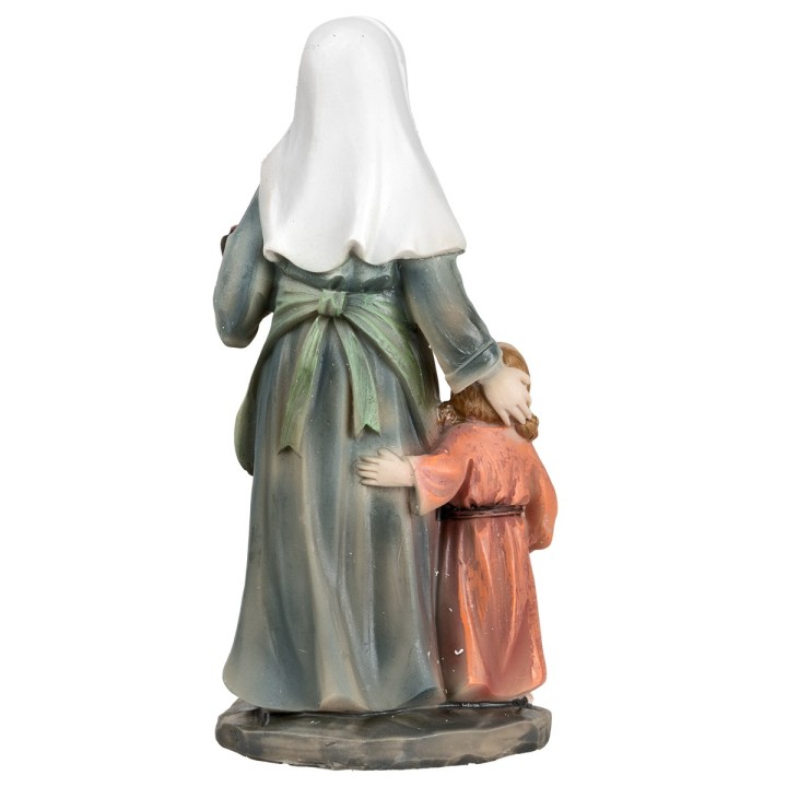 Mamma con figlia serie 11 cm in resina