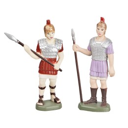 Set soldato romano e comandante 8 cm