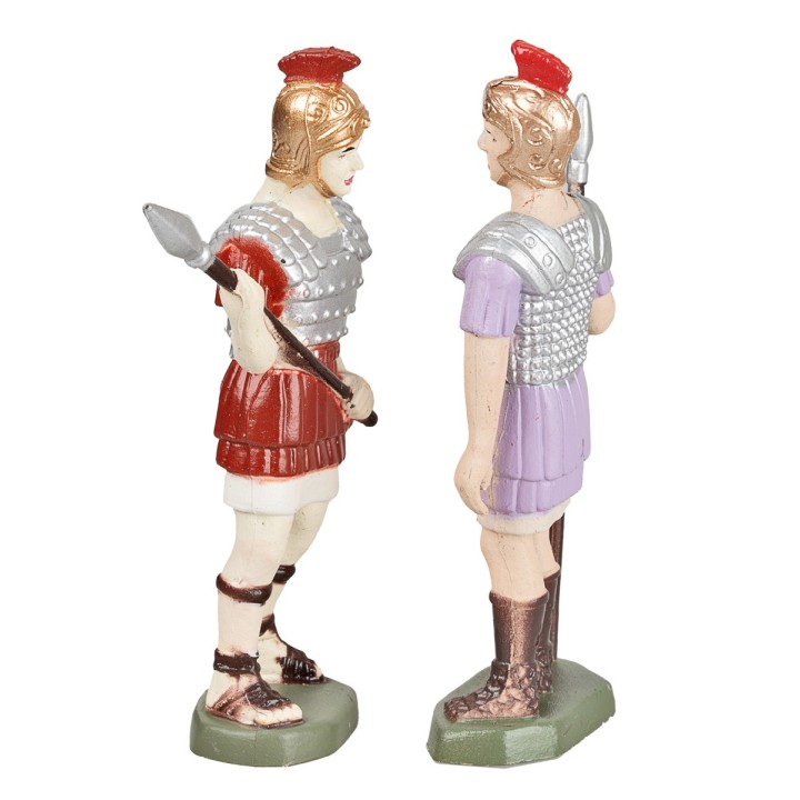 Set soldato romano e comandante 8 cm