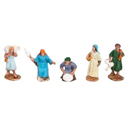 Set of 5 figurines in Arab style 3.5 cm