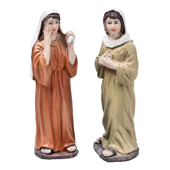 Resurrection of Lazarus 10 cm in resin Easter statues