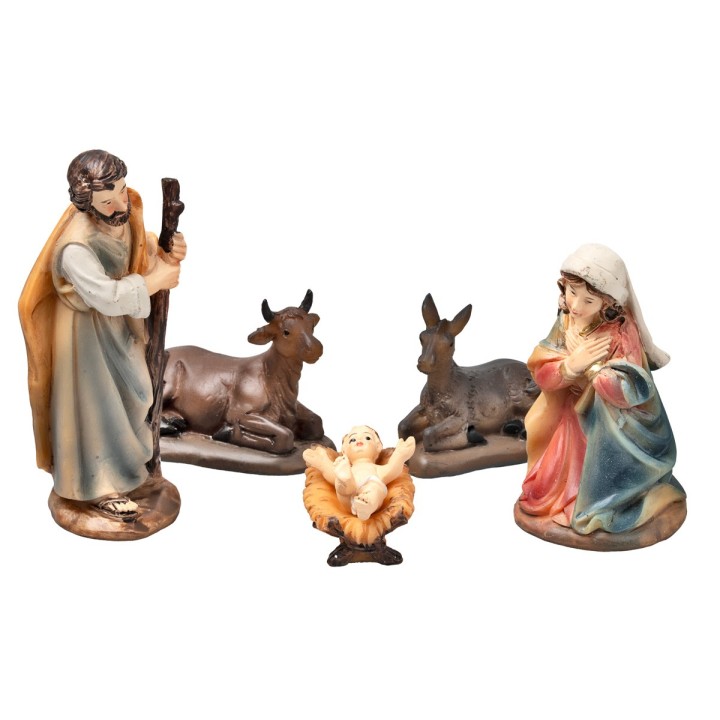 Nativity set 11 subjects 9 cm for nativity scene