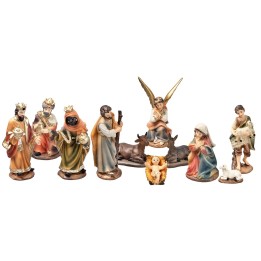 Set Natività 11 soggetti cm 9 per presepe