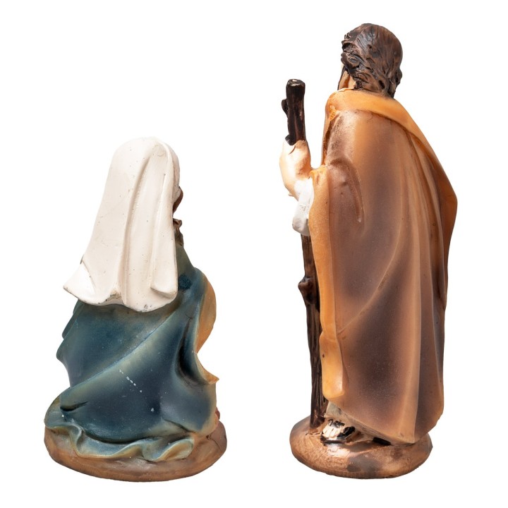Set Natività 11 soggetti cm 9 per presepe