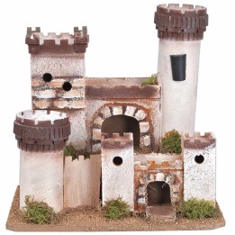 Castillo artesanal en estilo clásico cm 27x19,5x25,5 h