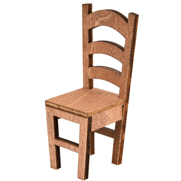 High wooden chair cm 3x3x7.5 h