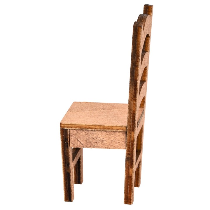 High wooden chair cm 3x3x7.5 h