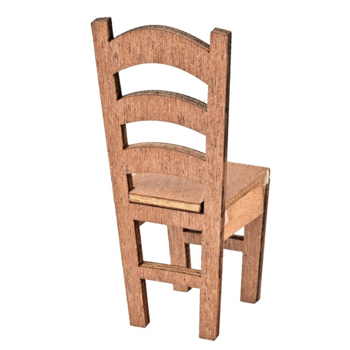 High wooden chair cm 3x3x7.5 h