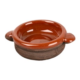 Pentola in terracotta invecchiata Ø 5,5x1,5 h