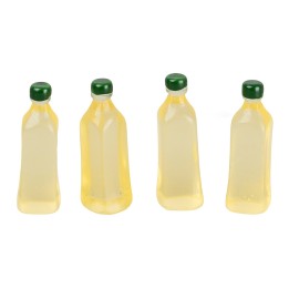 Set of 4 bottles cm 2.8 h