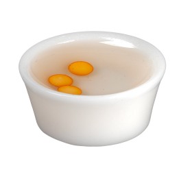 Cuenco en miniatura con huevos Ø 2,5 cm