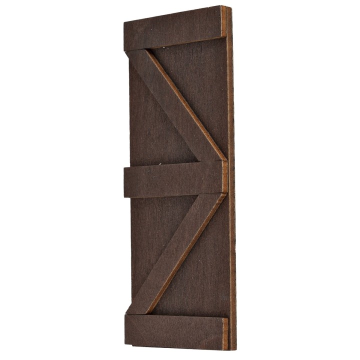 Porta legno struttura a Z cm 4x9 h