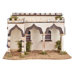 Palazzo arabo con colonne e archi cm 28x19,5x19 h