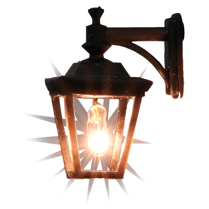 12v wall lantern. 