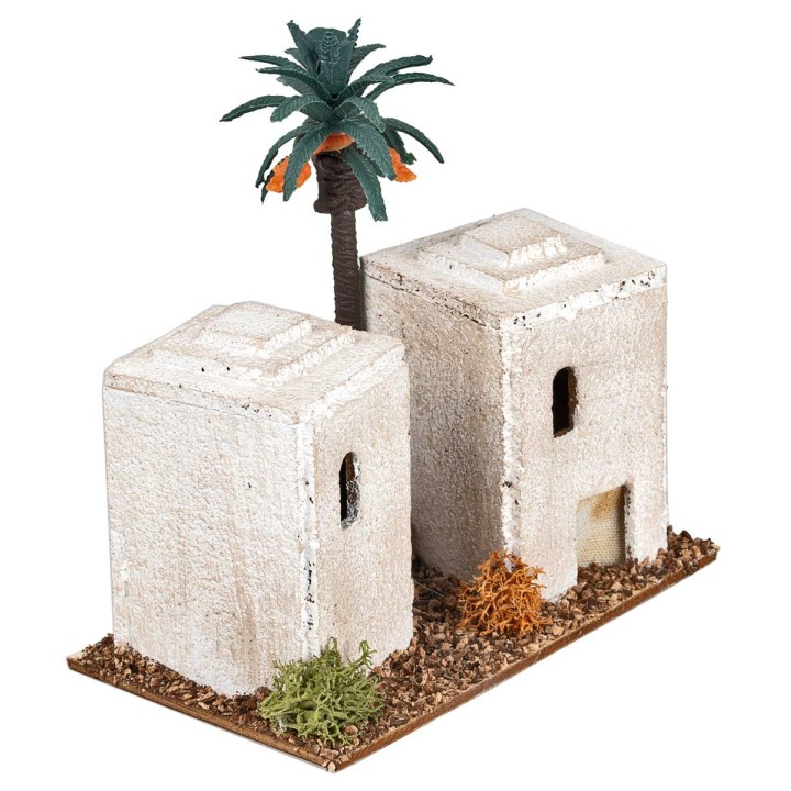 Arab house with towers cm 12x7x12 h.