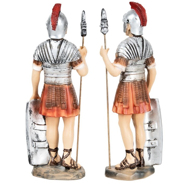 Set soldati romani in resina 15 cm