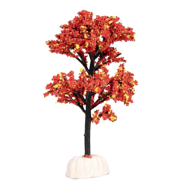 Tree with autumn leaves height 12 cm