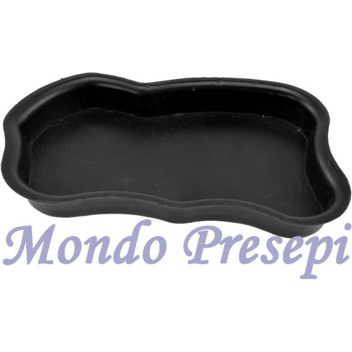 Estanque para belén hecho a mano en pvc cm 7,5x12x1 h