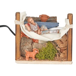 Sleeping on a moving hammock series 10 cm Landi Moranduzzo
