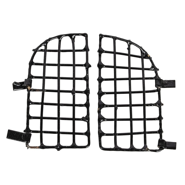 Puertas de metal abatibles para belén h 5 cm