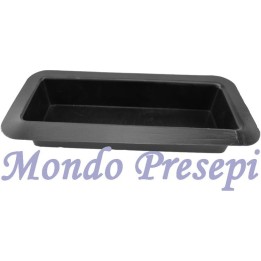 Vaschetta per presepe fai da te cm 9,5x27,5x5,5 h