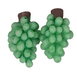 Set grappoli d’uva verdi 1,5 cm