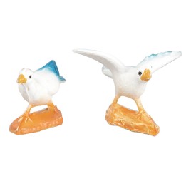 Set due piccioni h 2,5 cm