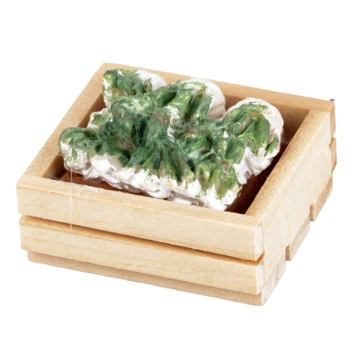 Caja de madera con hinojos de 3x2,1,9 cm