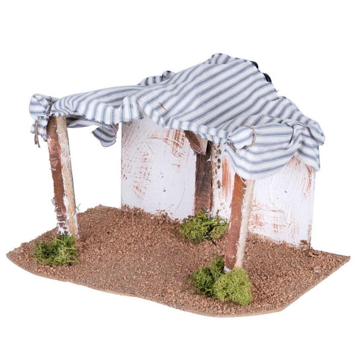 Cabaña o tienda árabe cm 29,7x19,5x18,5 h