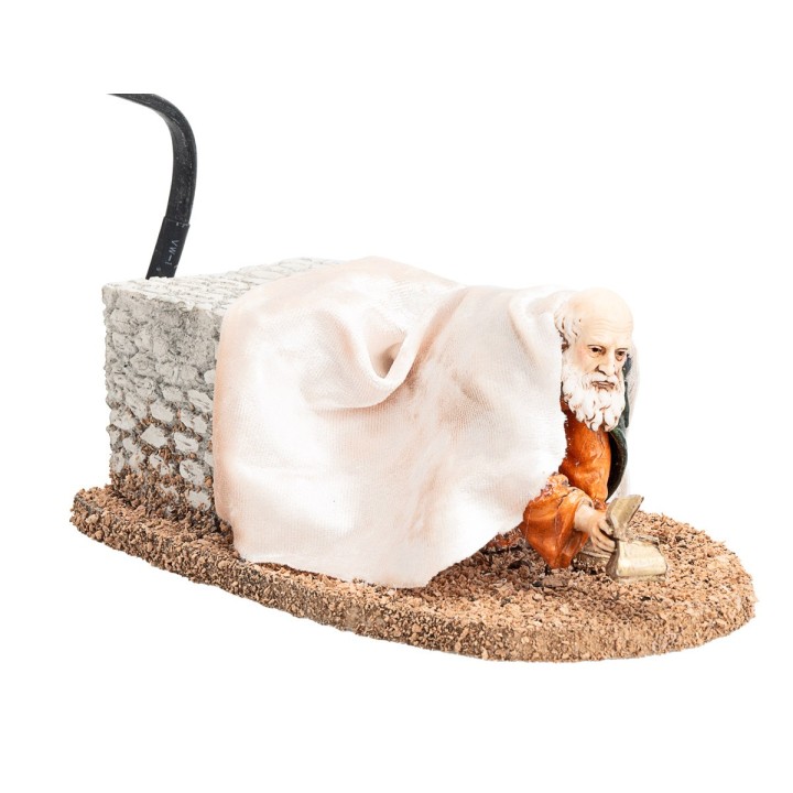 Set tre Re Magi in movimento 13 cm