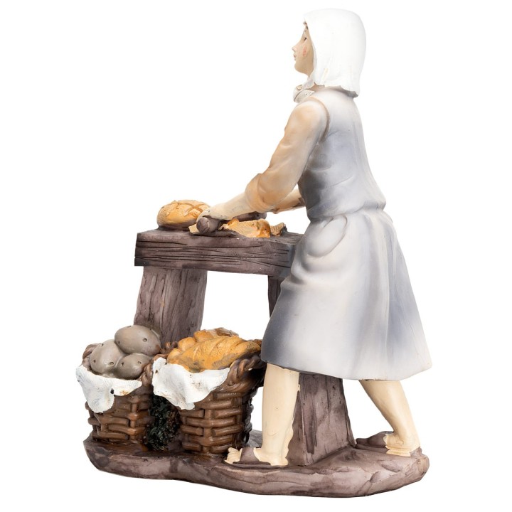 Panettiera 20 cm in resina