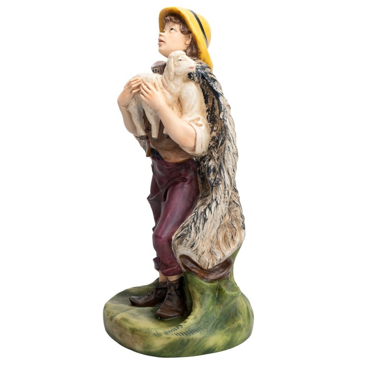 Pastor con cordero Euromarchi 45 cm