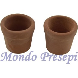 Conjunto de 2 jarrones ø 2 cm