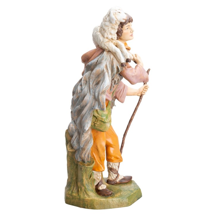 Pastore con pecora Euromarchi 45 cm