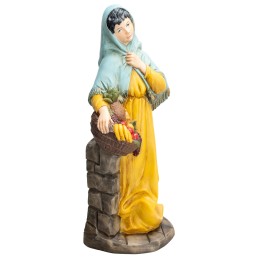 Mujer con cesta Euromarchi 45 cm