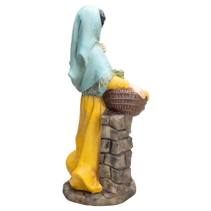 Mujer con cesta Euromarchi 45 cm