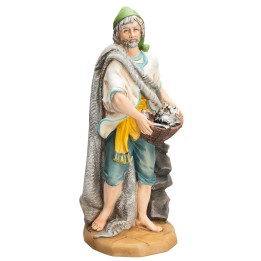 Shepherd with fish Euromarchi 45 cm