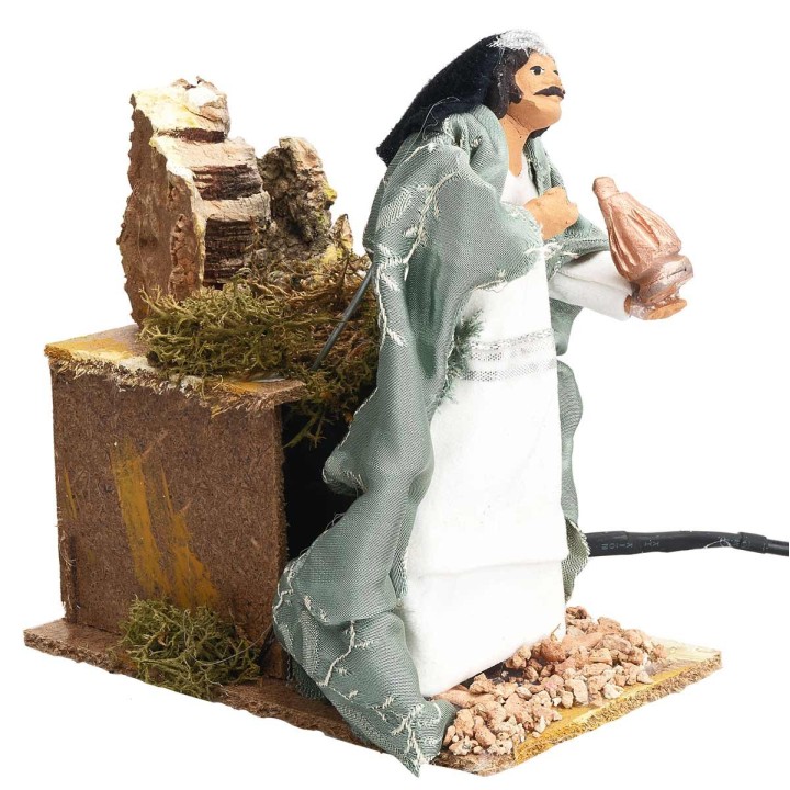 Set de tres Reyes Magos en movimiento serie de 15 cm
