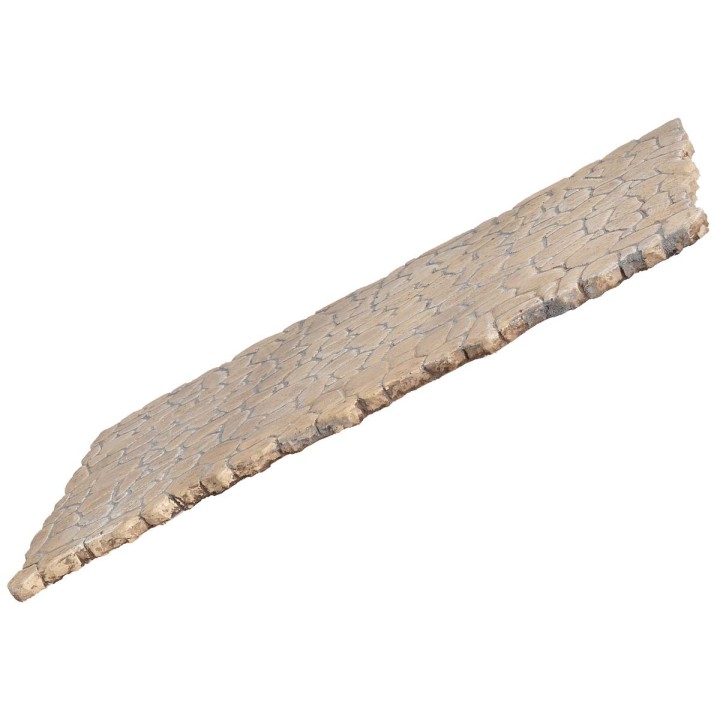 Paving slab for resin flooring with joints cm 30.5x15.5x0.8