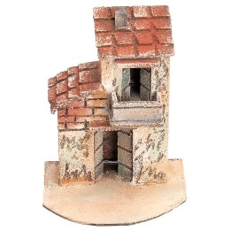 Casa napoletana a due piani cm 17,5x9,8x13 h
