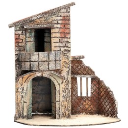 Casa napoletana a due piani con finestra laterale cm