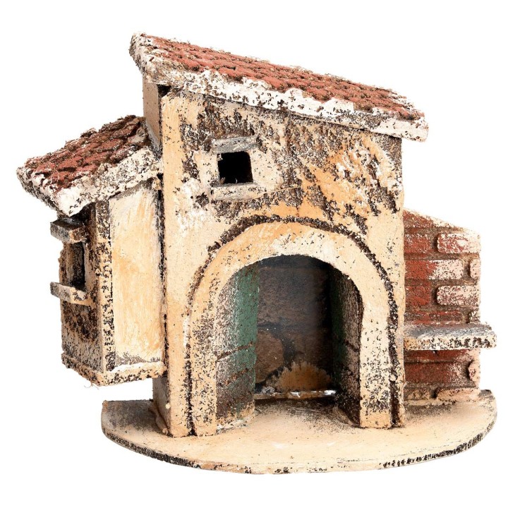 Casa napoletana con ampio arco cm 12x7x11,5 h