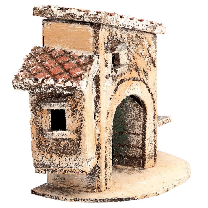 Casa napoletana con ampio arco cm 12x7x11,5 h